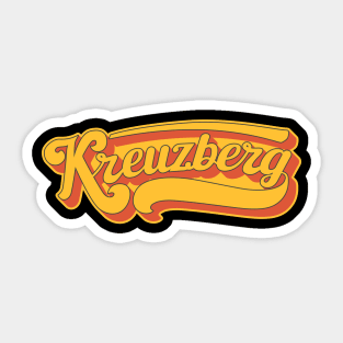 Kreuzberg Beat - Wo der Lifestyle pulsiert Sticker